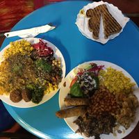 Protein power lunch + all day breakfast  at Manchester Vegan Cafe in Manchester