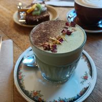 Matcha Latte at Folk in Byron Bay