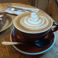 Soy Latte at Folk in Byron Bay