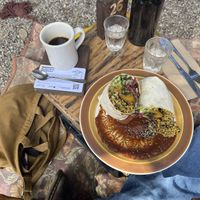 Vegan Breakfast Burrito   at Folk in Byron Bay