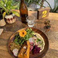 Pumpkin salad at Folk in Byron Bay