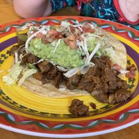  Single vegan crane taco  #Veganuary at Hugo's Cocina  in San Diego