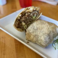 California burrito  #Veganuary at Hugo's Cocina  in San Diego