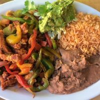 Carne Asada fajitas at Hugo's Cocina  in San Diego