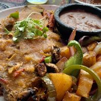 Tofu rancheros ! For the win 🥇   at Hugo's Cocina  in San Diego