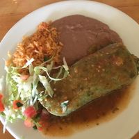 Avocado enchilada combo plate  at Hugo's Cocina  in San Diego