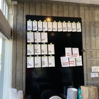 Daily menu  at Grains  in San Diego