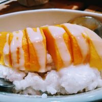 Mango Sticky Rice at Grains  in San Diego