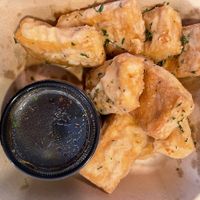 tofu nuggets  at Grains  in San Diego