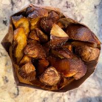 potato wedges   at Grains  in San Diego