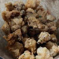 Popcorn chicken   at Grains  in San Diego