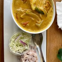 Tofu curry  at Grains  in San Diego