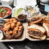 Take out feast! at Grains  in San Diego