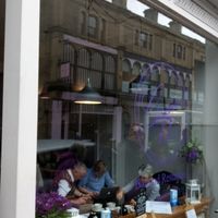 outside at Chapter 17 in Hebden Bridge