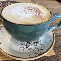 Cappuccino mit Hafermilch  at Bistro Jo in Krumbach