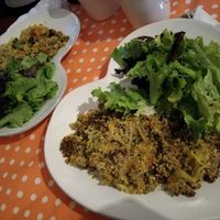 tofu and veggies  at Fortuna Cafe in Sintra