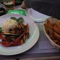 Asked for a vegan option and ordered extra wedges  at Patrick's Pub in Maribor