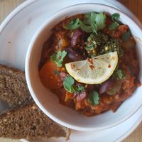 Tagine  at The Longhouse Cafe in Brighton
