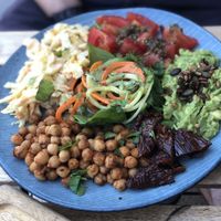 Longhouse salad 💚 at The Longhouse Cafe in Brighton
