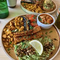 Worth the trip from London to Brighton 😊 at The Longhouse Cafe in Brighton