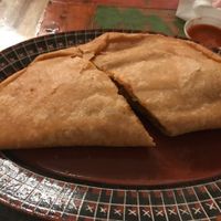 Guisada Tenoch Quesadilla (without the cheese) at La Santisima in Phoenix
