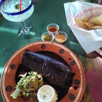 Vegan mole burrito, second visit at La Santisima in Phoenix