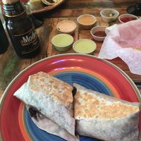 vegan burrito at La Santisima  in Glendale