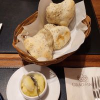 Cesta de pão de queijo #SQN at Grao Fino in Sao Paulo