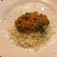 something with eggplant  at Malhi's Indian Cuisine in Palmdale