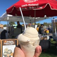 Vanilla Bean - double scoop at LuLu's Sorbetto in Scottsdale