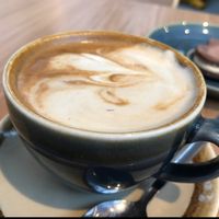 Soya latte at Blend in Nottingham