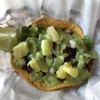 Taco Al Pastor  at Mi Vegana Madre in Glendale