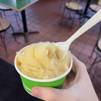 Apple Sorbet  at Ted and Wally's in Omaha