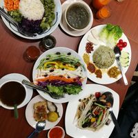 vegan dinner at Medifoods Lifestyle Cafe in Petaling Jaya