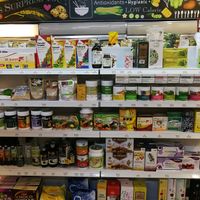 health store area at Medifoods Lifestyle Cafe in Petaling Jaya