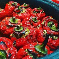 Yemista at Olive Oil & Butter Kafe in Kingsville