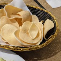 Crispy crackers at Vegie Bowl in Springvale