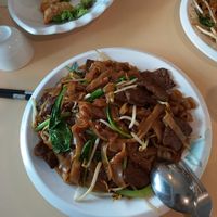 Beef Stir Fry with Rice Noodles at Vegie Bowl in Springvale