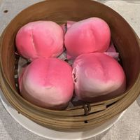 Peach buns 🍑 🍑 🍑 🍑   at Vegie Bowl in Springvale