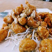 "Honey chicken" at Vegie Bowl in Springvale