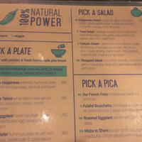 menu at Happiness in El Nido