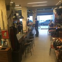 Great seating  at JOIN Juice Bars - Paleon Patron Germanou in Thessaloniki