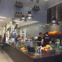 Great inexpensive fresh juices and smoothies.  at JOIN Juice Bars - Paleon Patron Germanou in Thessaloniki