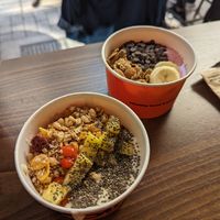 Vegan smoothie bowls at JOIN Juice Bars - Paleon Patron Germanou in Thessaloniki