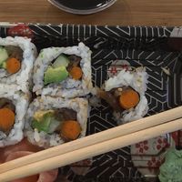 Couldn't wait, started eating before taking the pic at ATL - Umaizushi - TC in College Park