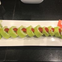 This was their Special Veggie Roll. I was honestly worried that it wouldn't be good after having the Sushi at the completely vegan Sushi Restaurant "Beyond Sushi" (which was AMAZING) but I was pleasantly surprised with this. It was really good. Not quite on the level of Beyond Sushi but very satisfying and still delicious. I asked for sriracha, it's not there by default. $13 at ATL - Umaizushi - TC in College Park