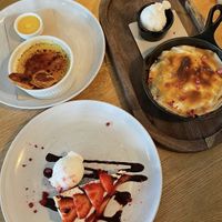 Desert trio  at The Botanist in Wellington