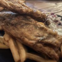 Fish and chips   at The Botanist in Wellington