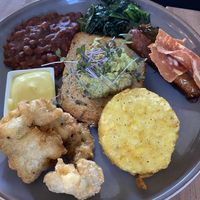 Big breakfast   at The Botanist in Wellington