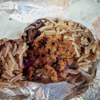 Jorge's Burrito at The Vegan Nom - E Cesar Chavez  in Austin
